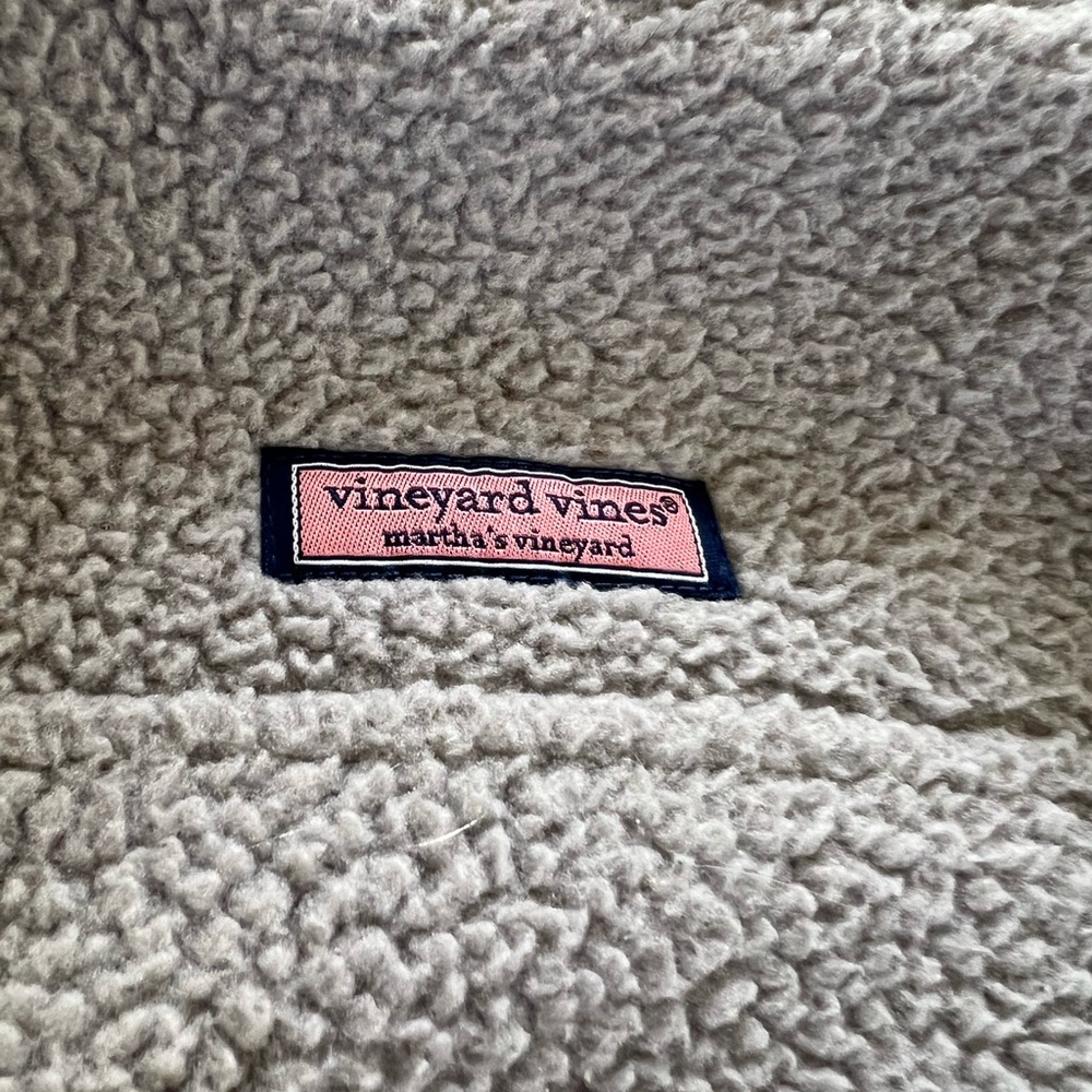 Vineyard Vines Fleece Shep Shirt - sz M - Picture 6 of 9